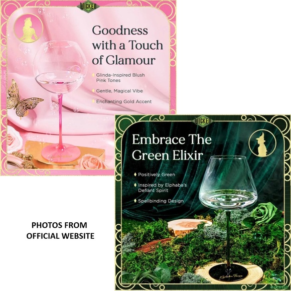 WICKED Wine Glasses NEW - Picture 11 of 12